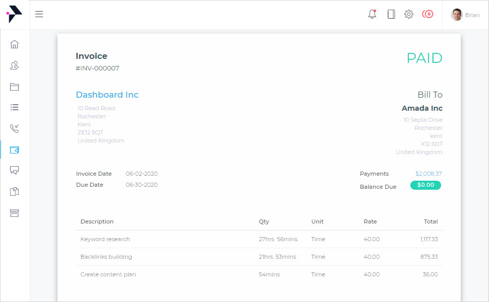 Invoices